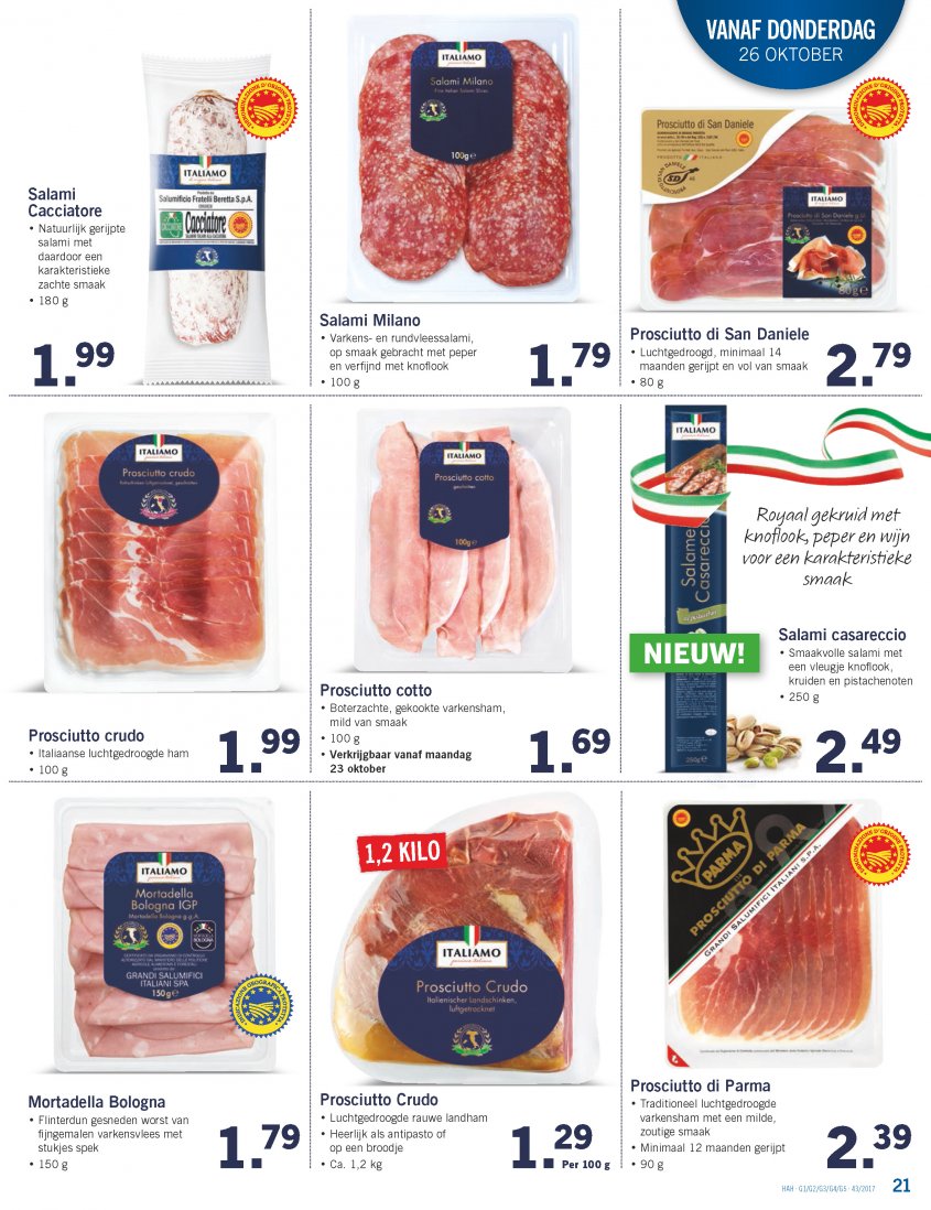 Lidl Aanbiedingen van 23-10-2017 pagina.21