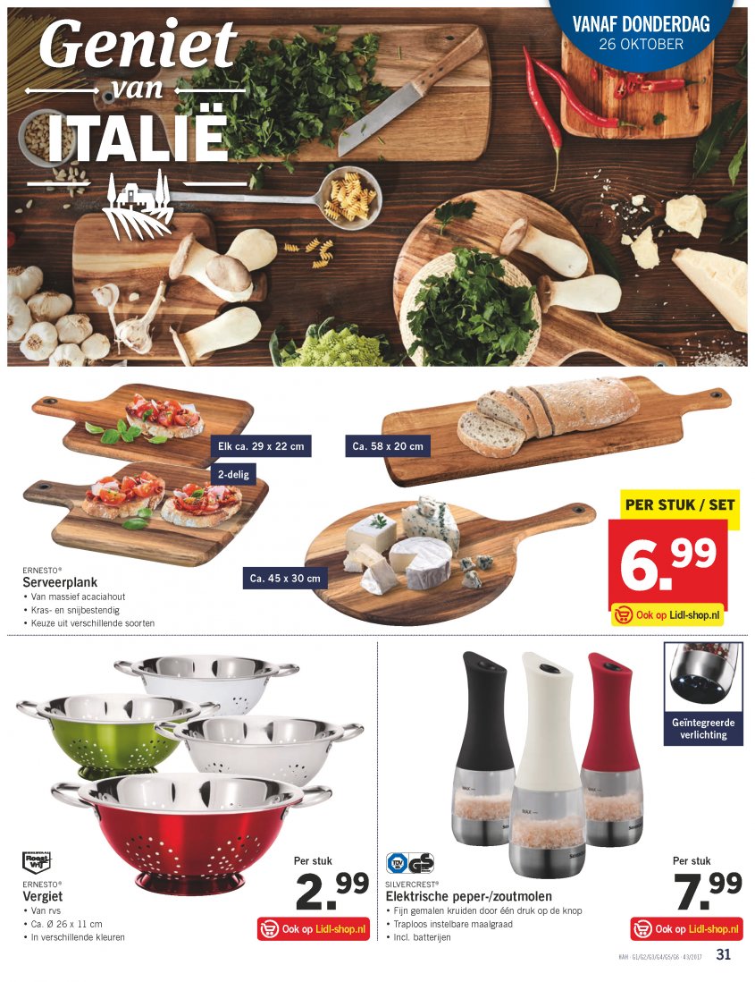 Lidl Aanbiedingen van 23-10-2017 pagina.31