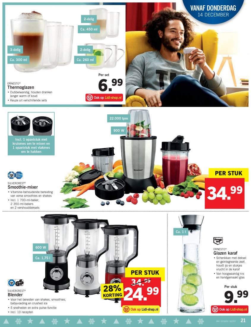Lidl Aanbiedingen van 11-12-2017 pagina.21