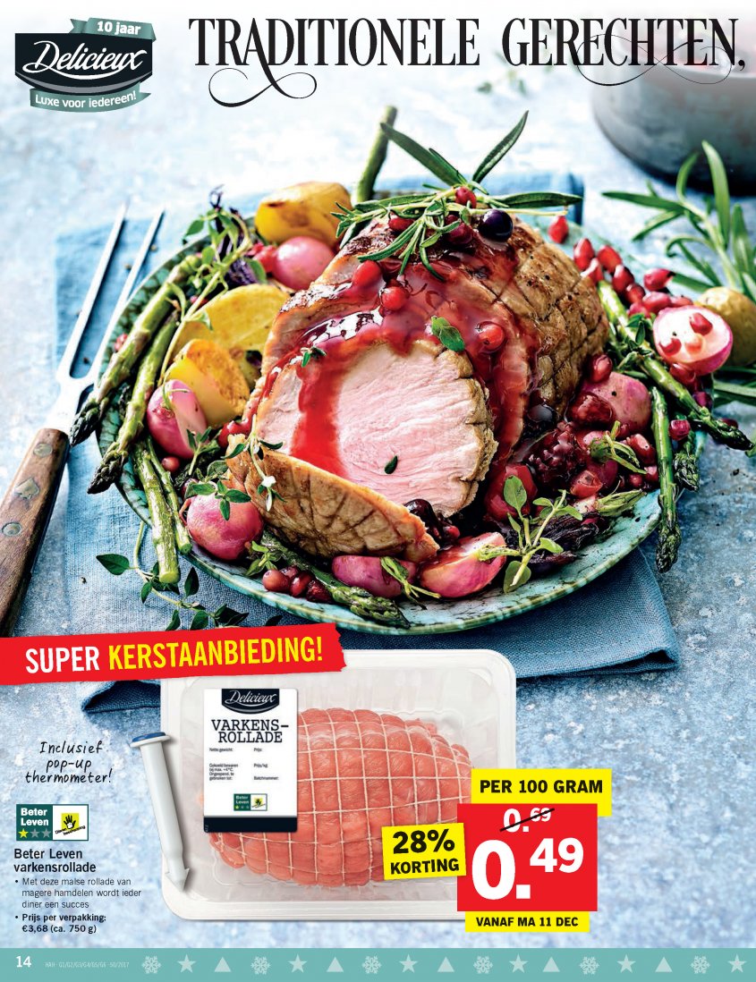 Lidl Aanbiedingen van 11-12-2017 pagina.14