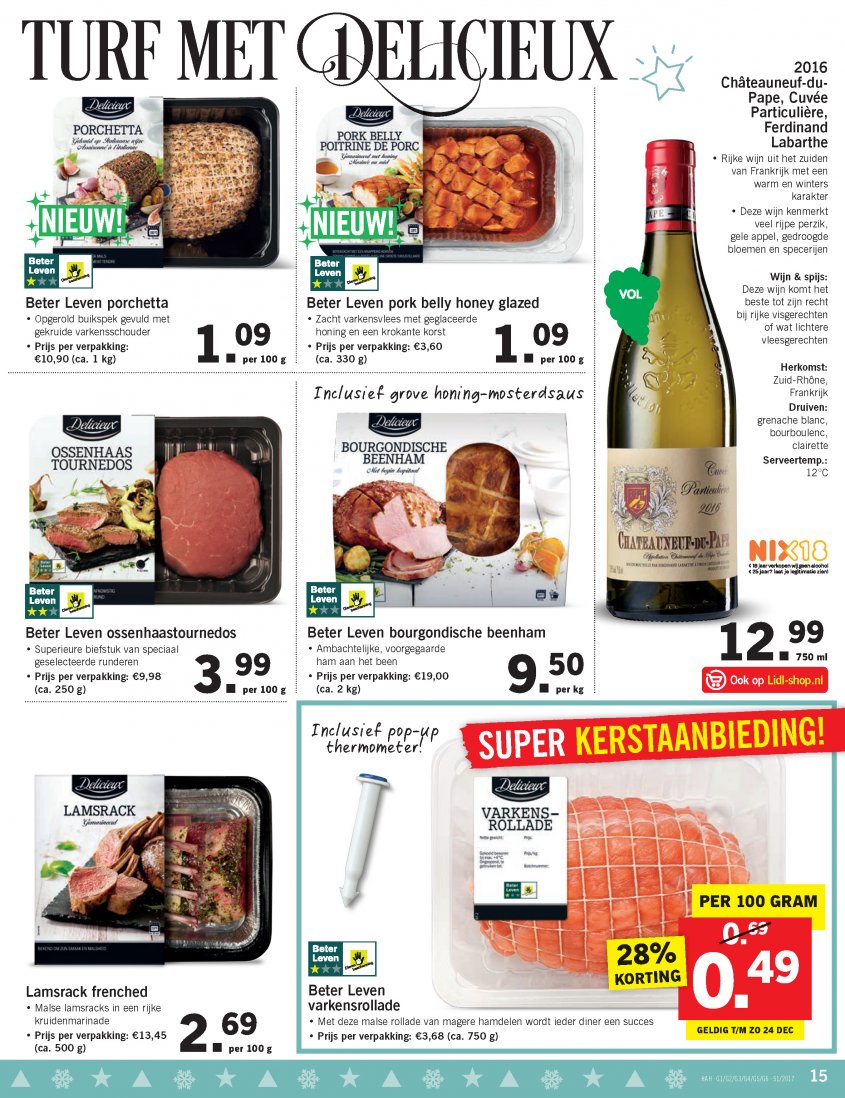 Lidl Aanbiedingen van 18-12-2017 pagina.15