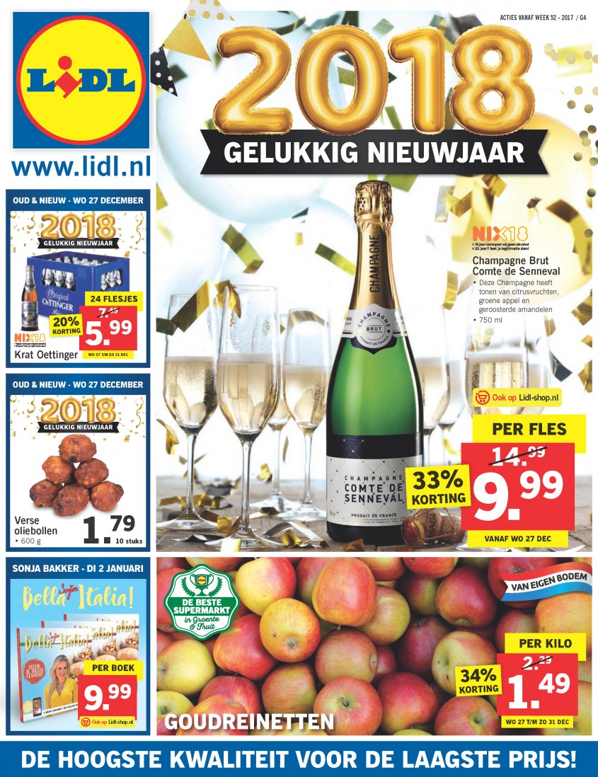 Lidl Aanbiedingen van 27-12-2017 pagina.1