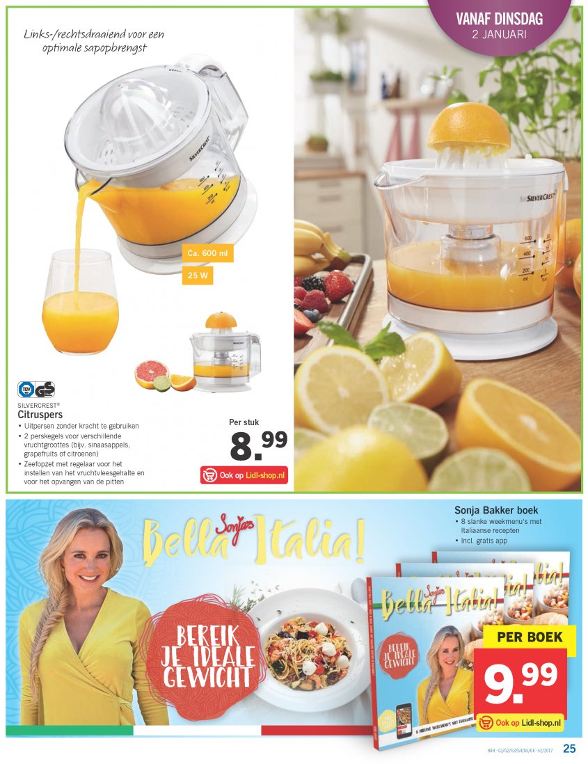 Lidl Aanbiedingen van 27-12-2017 pagina.25