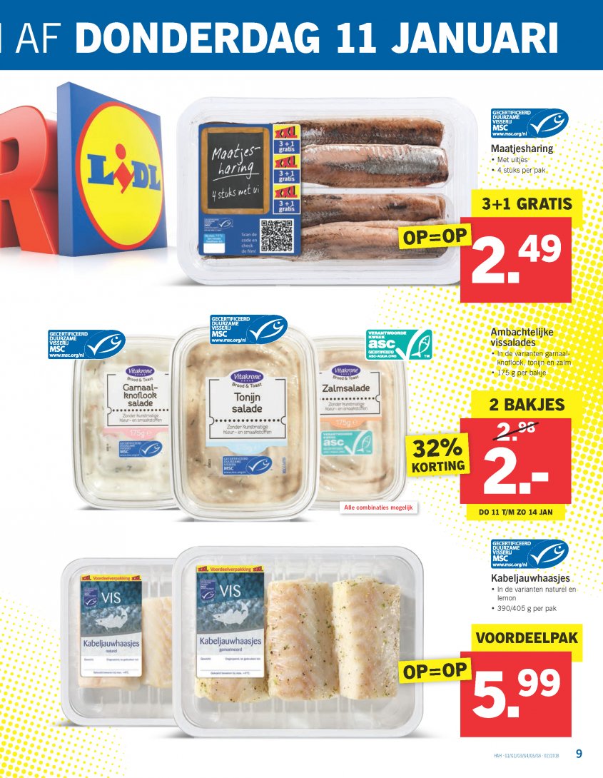 Lidl Aanbiedingen van 08-01-2018 pagina.9