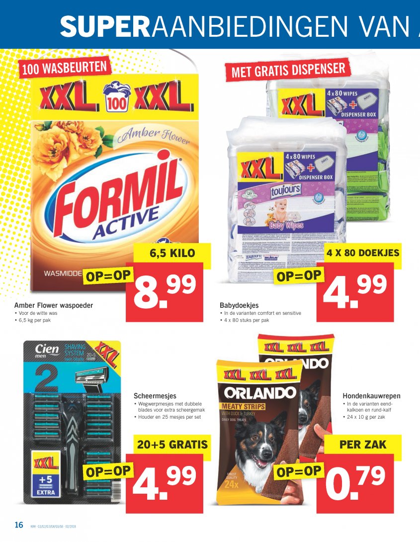 Lidl Aanbiedingen van 08-01-2018 pagina.16