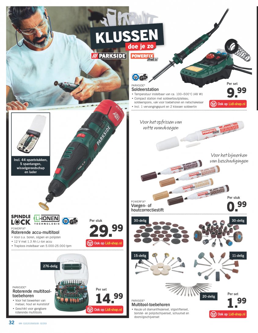 Lidl Aanbiedingen van 08-01-2018 pagina.32