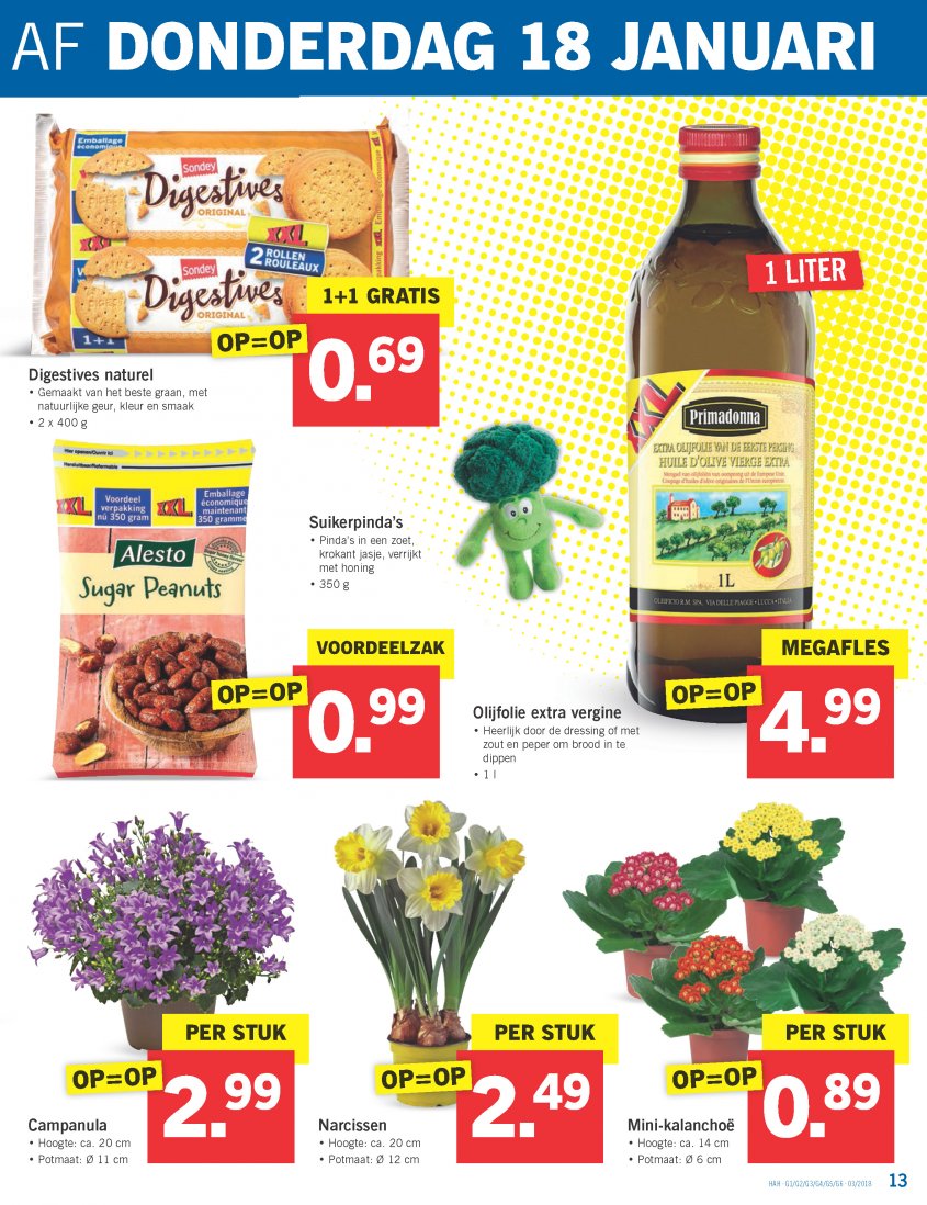 Lidl Aanbiedingen van 15-01-2018 pagina.13