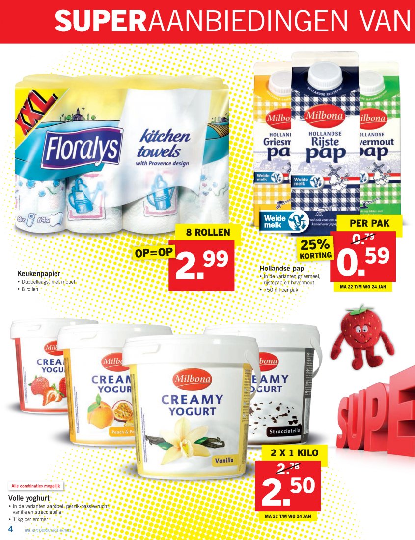 Lidl Aanbiedingen van 22-01-2018 pagina.4