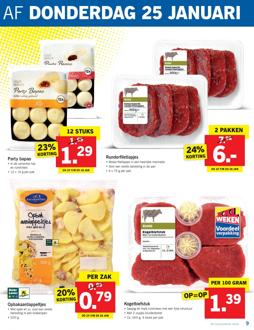 Lidl Aanbiedingen van 22-01-2018 pagina.9