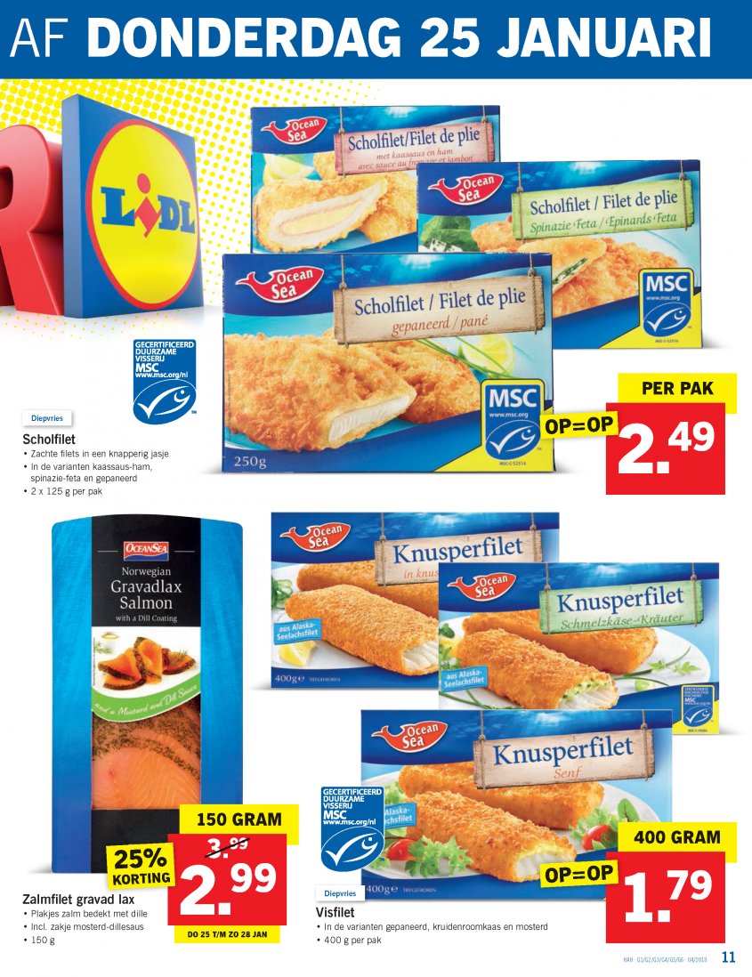 Lidl Aanbiedingen van 22-01-2018 pagina.11