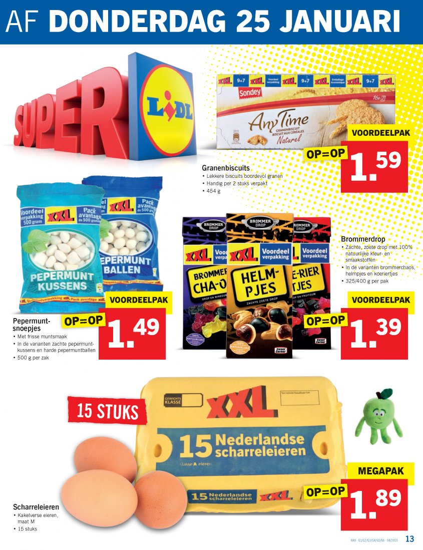 Lidl Aanbiedingen van 22-01-2018 pagina.13