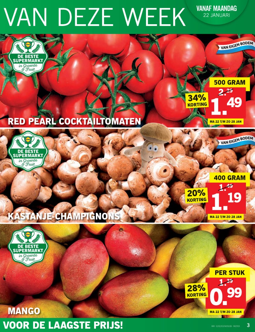 Lidl Aanbiedingen van 22-01-2018 pagina.3