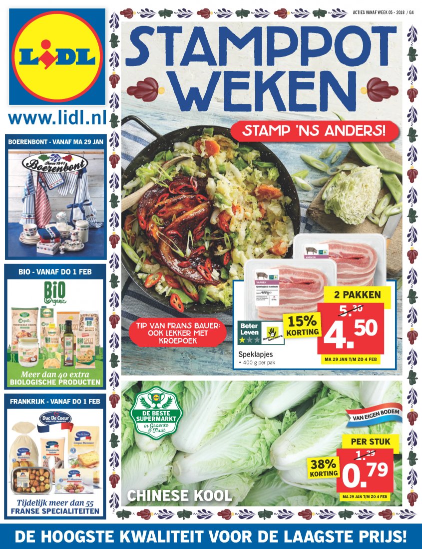 Lidl Aanbiedingen van 29-01-2018 pagina.1