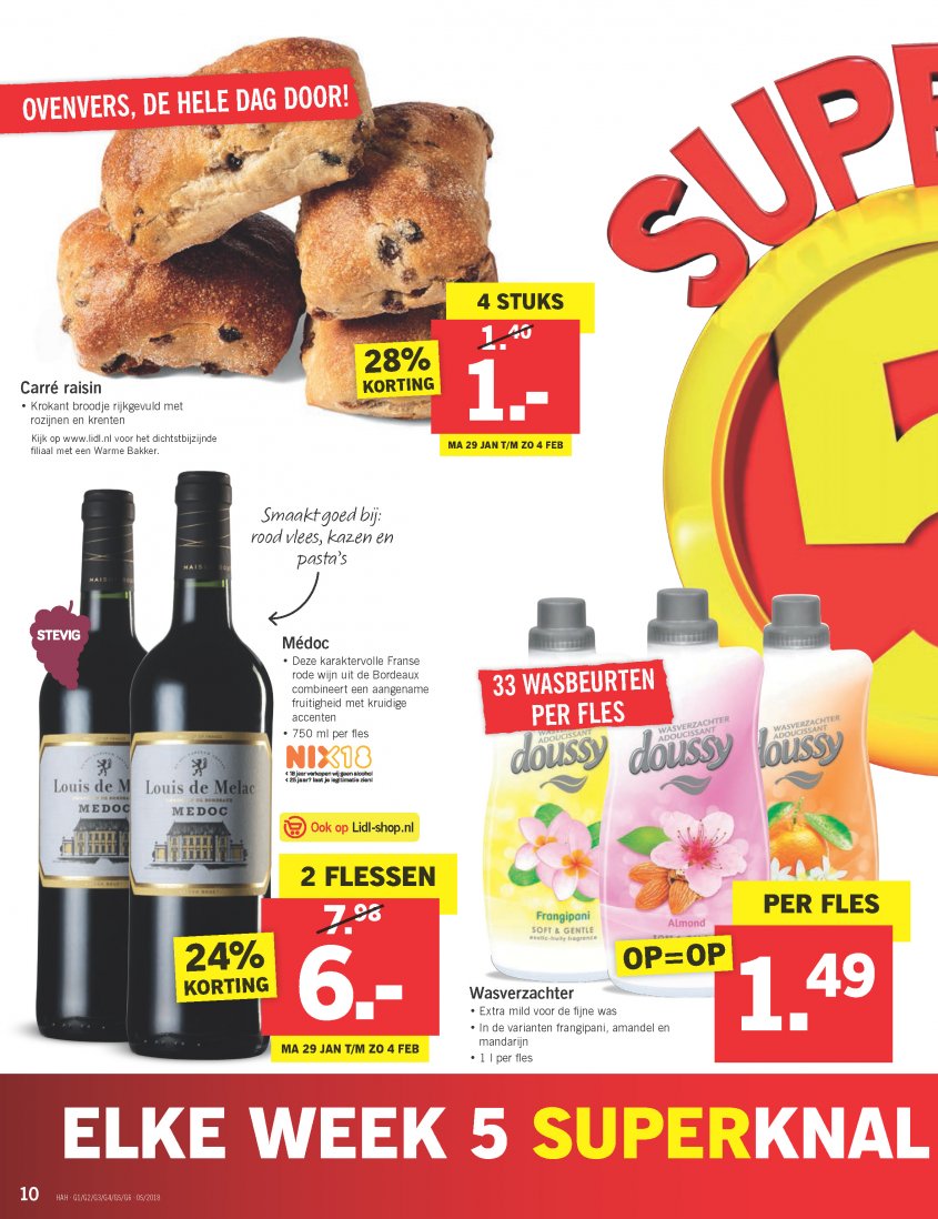 Lidl Aanbiedingen van 29-01-2018 pagina.10