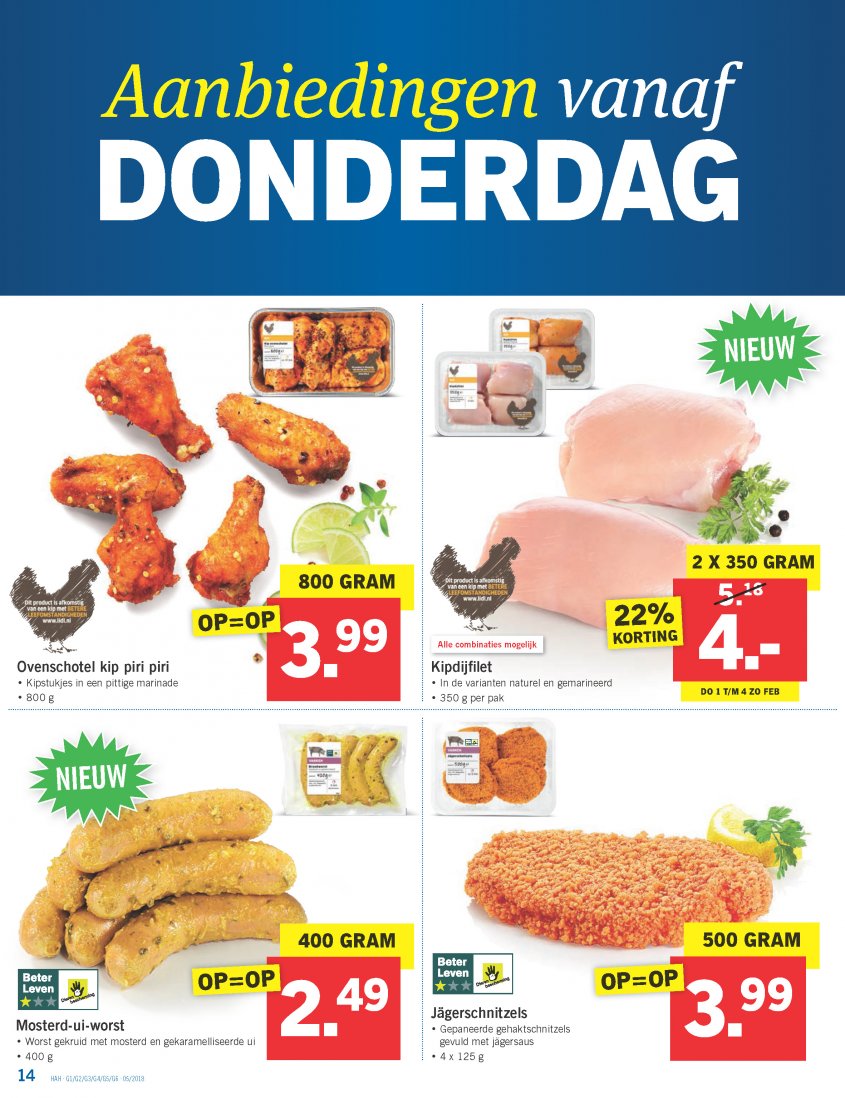 Lidl Aanbiedingen van 29-01-2018 pagina.14