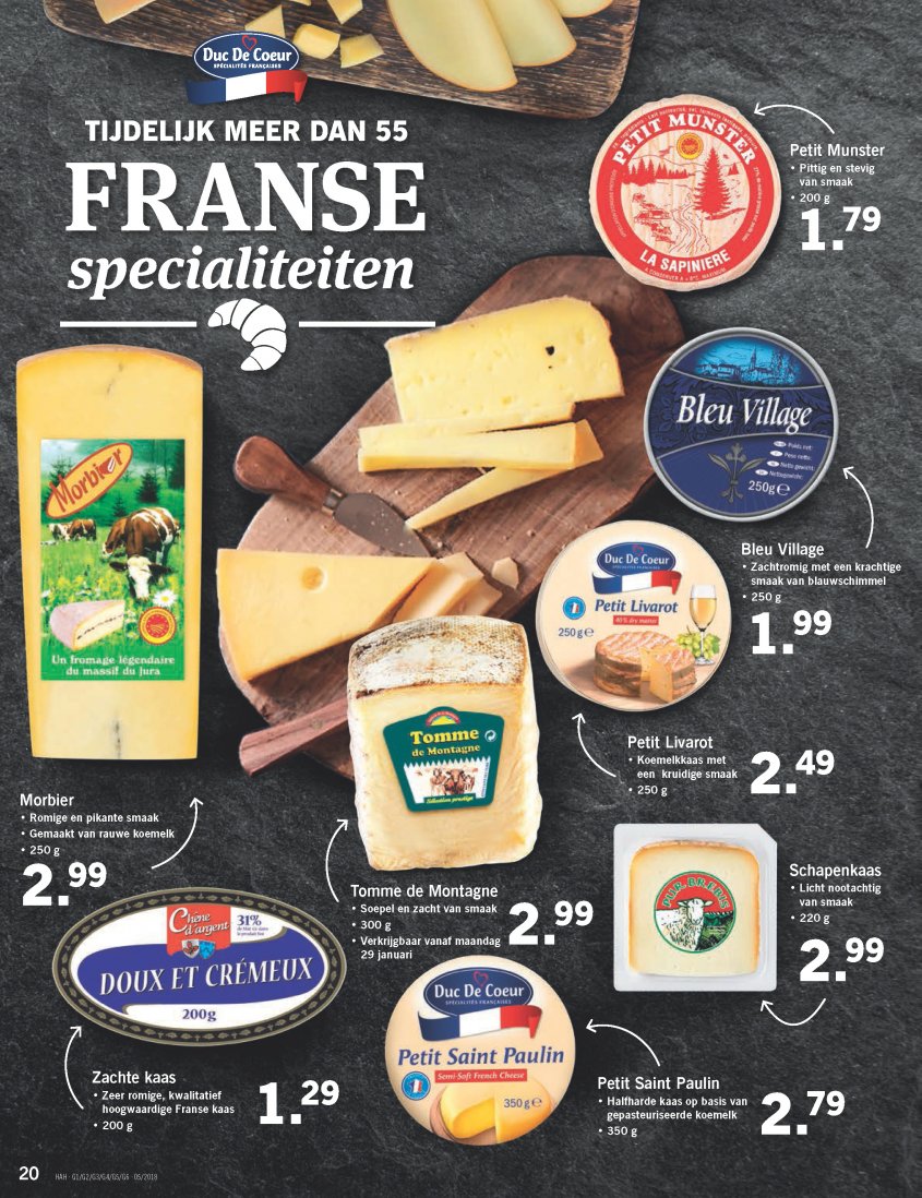 Lidl Aanbiedingen van 29-01-2018 pagina.20