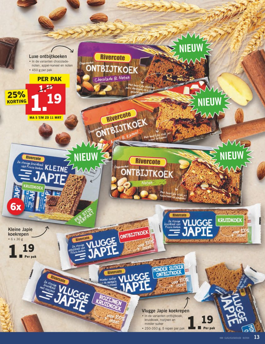 Lidl Aanbiedingen van 05-03-2018 pagina.13