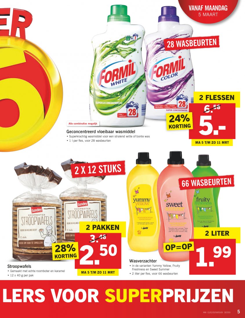 Lidl Aanbiedingen van 05-03-2018 pagina.5