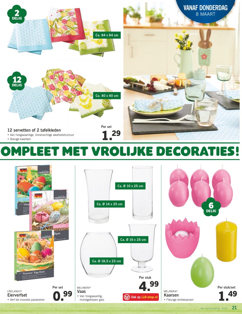 Lidl Aanbiedingen van 05-03-2018 pagina.21