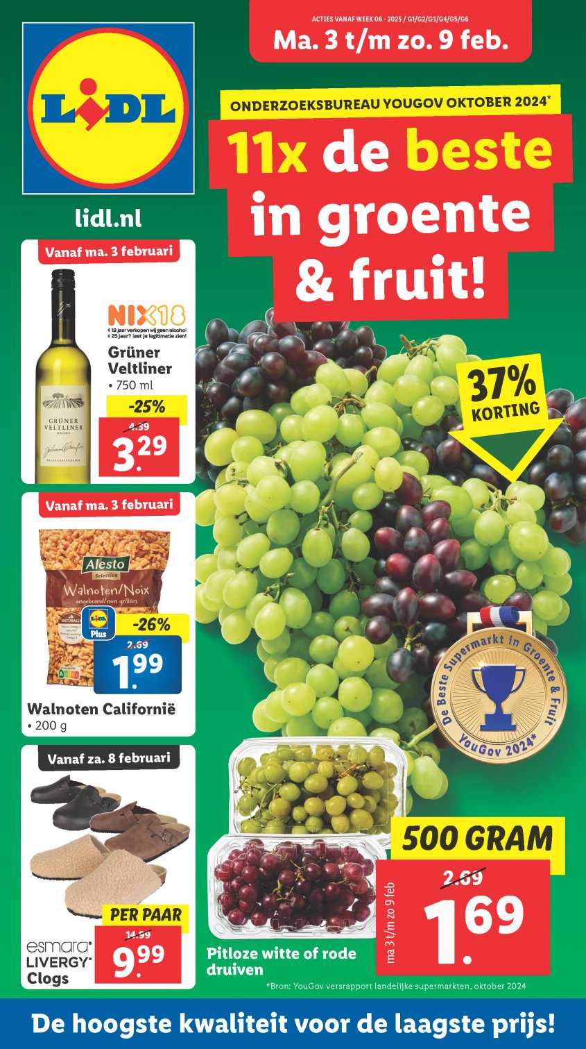 Lidl Aanbiedingen van 03-02-2025 pagina.1