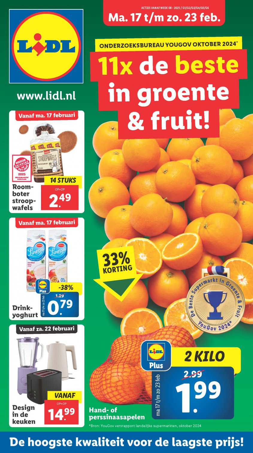 Lidl Aanbiedingen van 17-02-2025 pagina.1