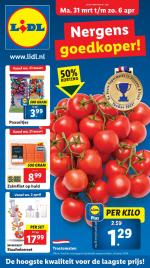 Lidl reclame folder week 14, pagina.1