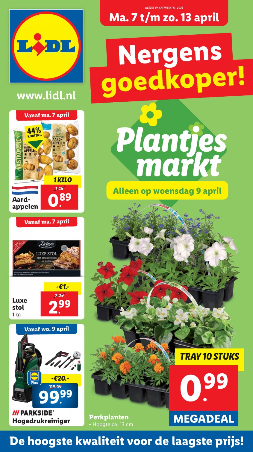 Lidl Aanbiedingen van 07-04-2025 pagina.1