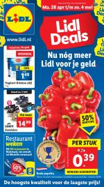 Lidl reclame folder week 18 pagina.1 