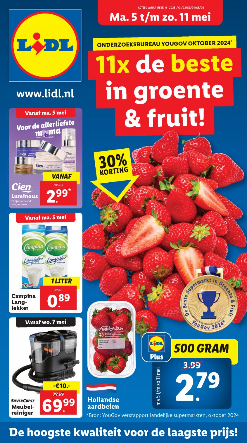 Lidl Aanbiedingen van 05-05-2025 pagina.1