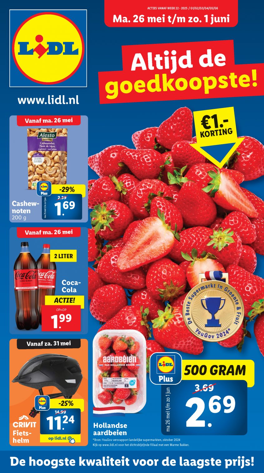 Lidl Aanbiedingen van 26-05-2025 pagina.1