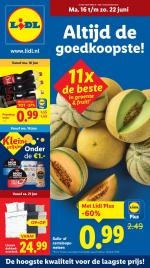 Lidl reclame folder week 25, pagina.1