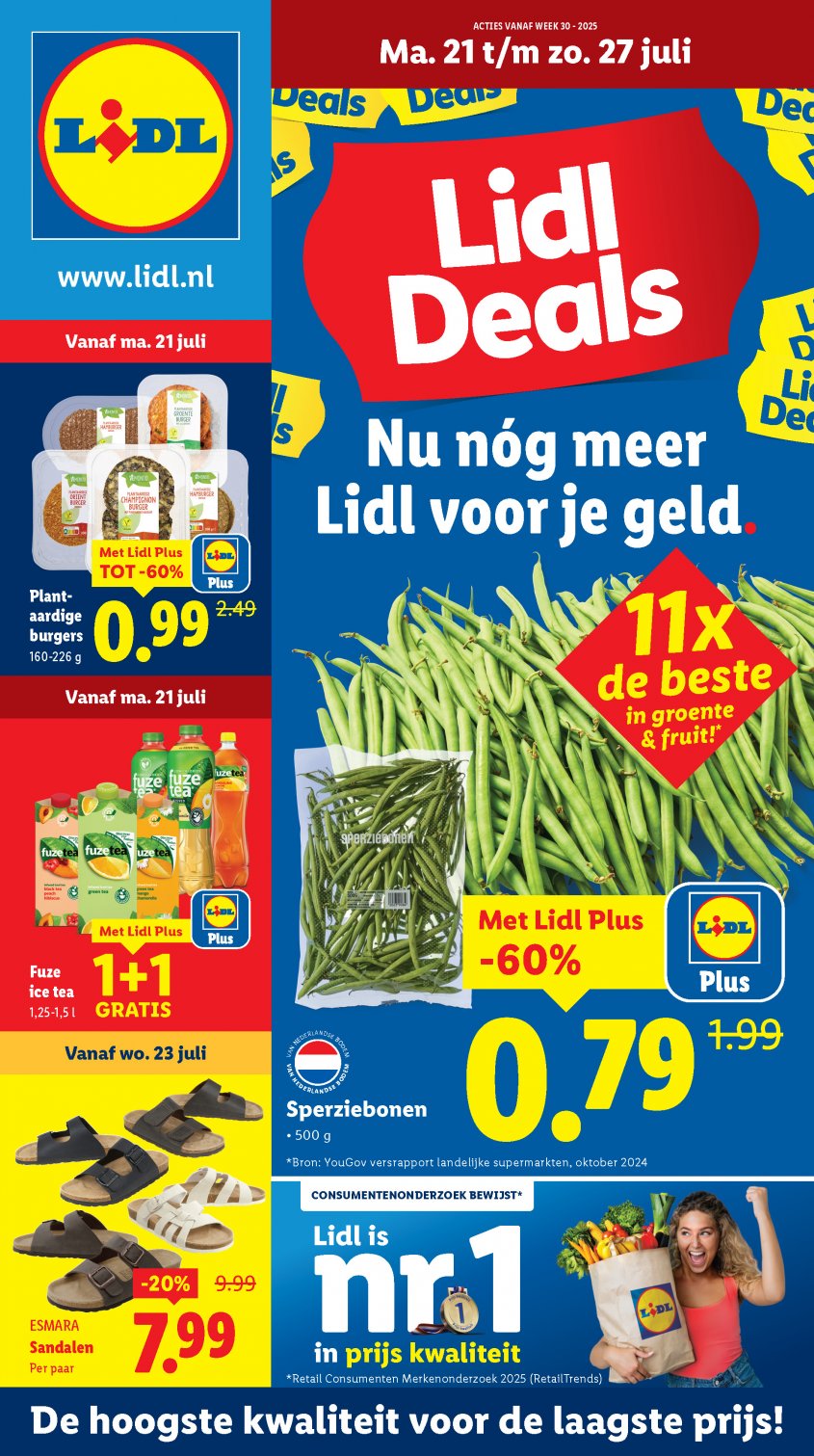 Lidl Aanbiedingen van 21-07-2025 pagina.1