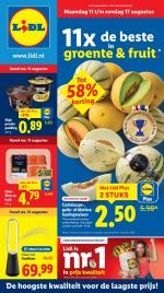 Lidl reclame folder week 33, pagina.1