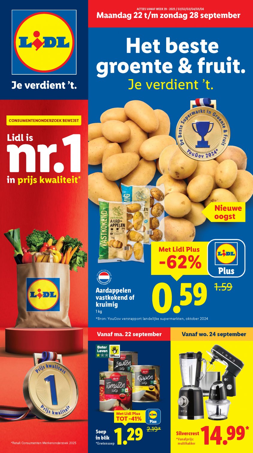 Lidl Aanbiedingen van 22-09-2025 pagina.1
