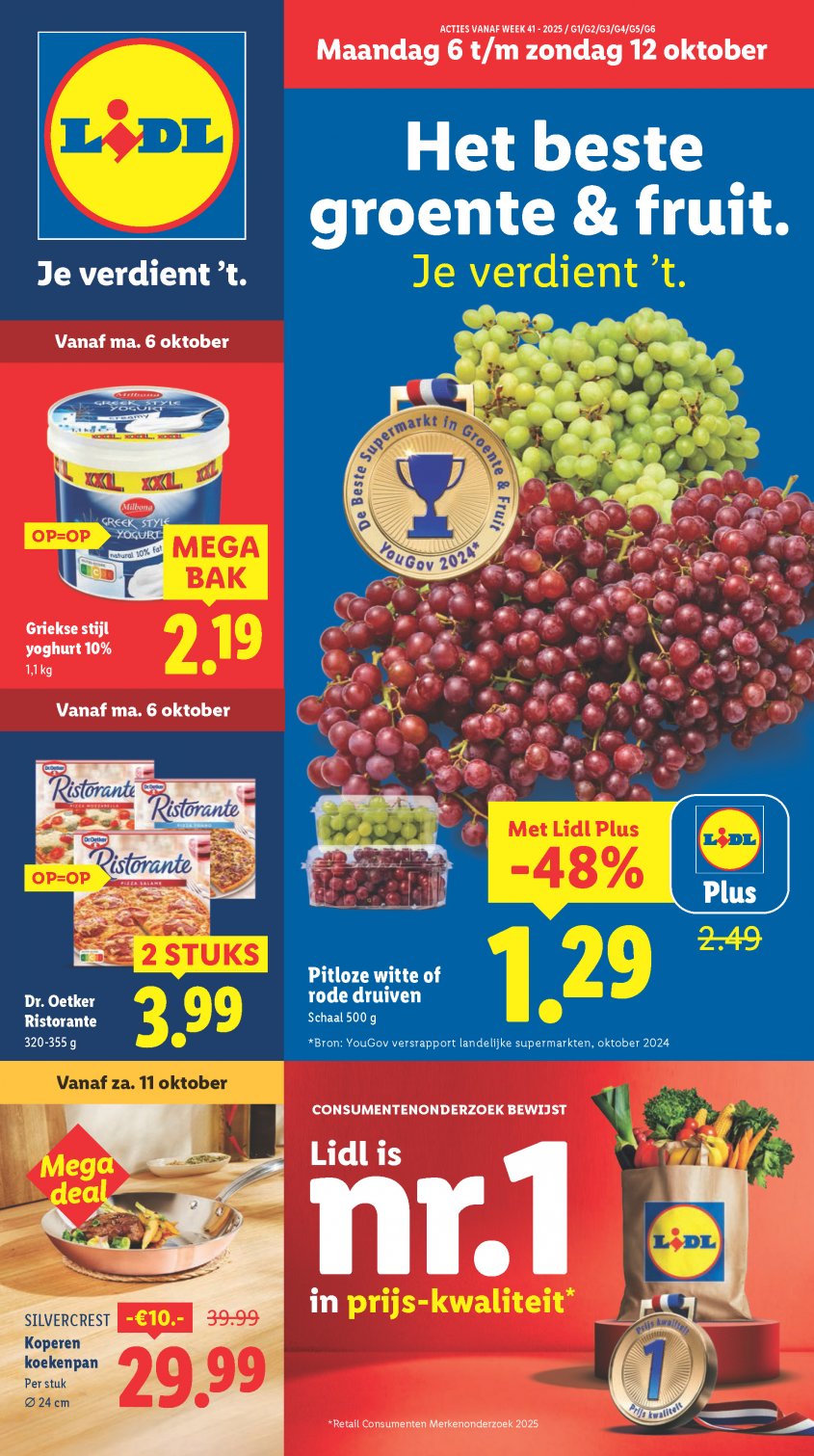 Lidl Aanbiedingen van 06-10-2025 pagina.1