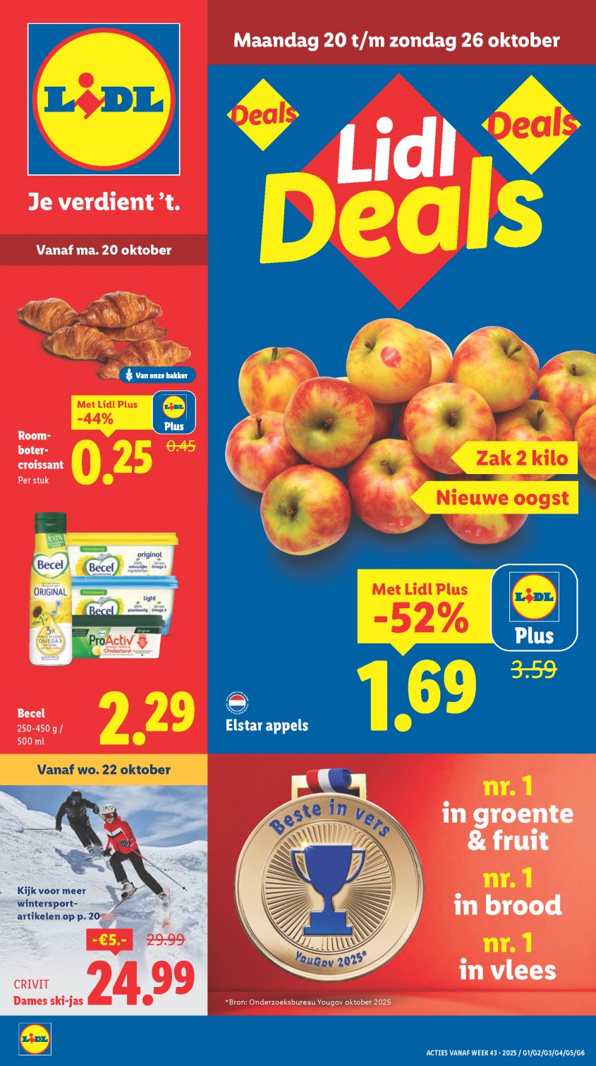 Lidl Aanbiedingen van 20-10-2025 pagina.1
