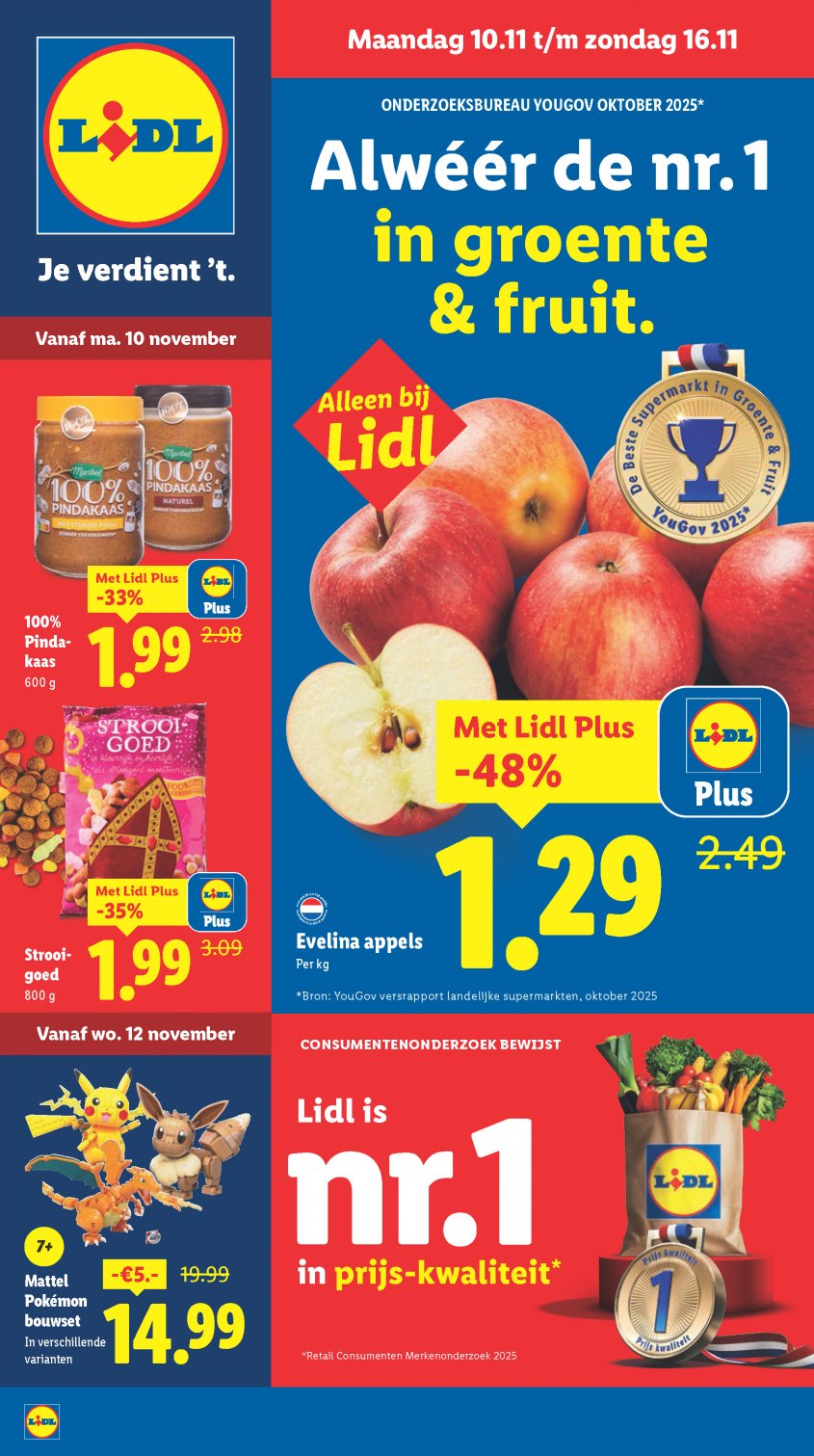 Lidl Aanbiedingen van 10-11-2025 pagina.1