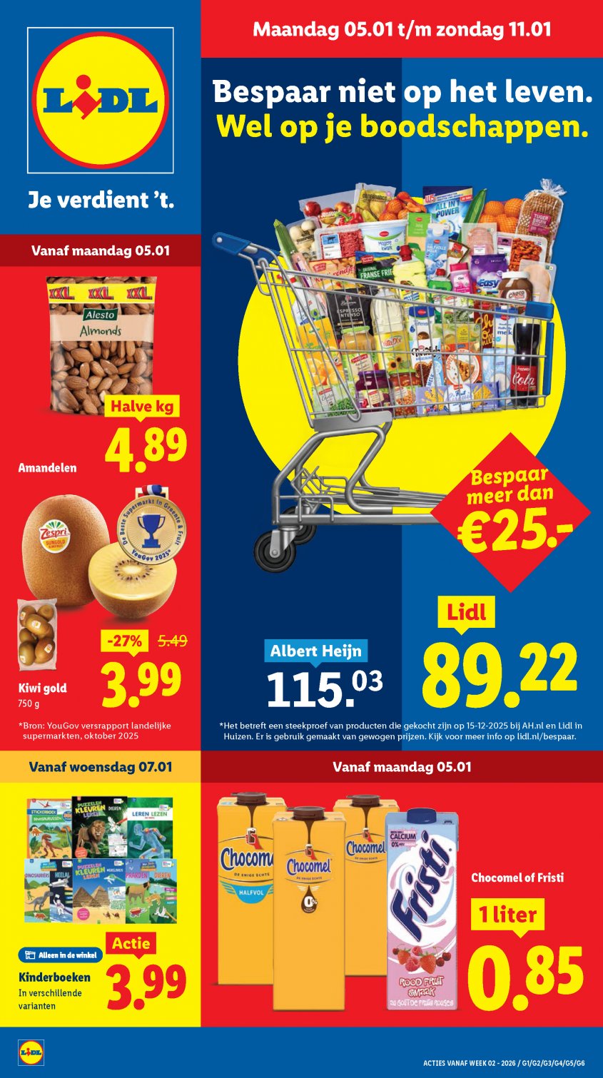 Lidl Aanbiedingen van 05-01-2026 pagina.1