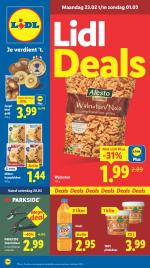 Lidl reclame folder van 23-02-2026 week 09 • Totaal aantal pagina's: 38