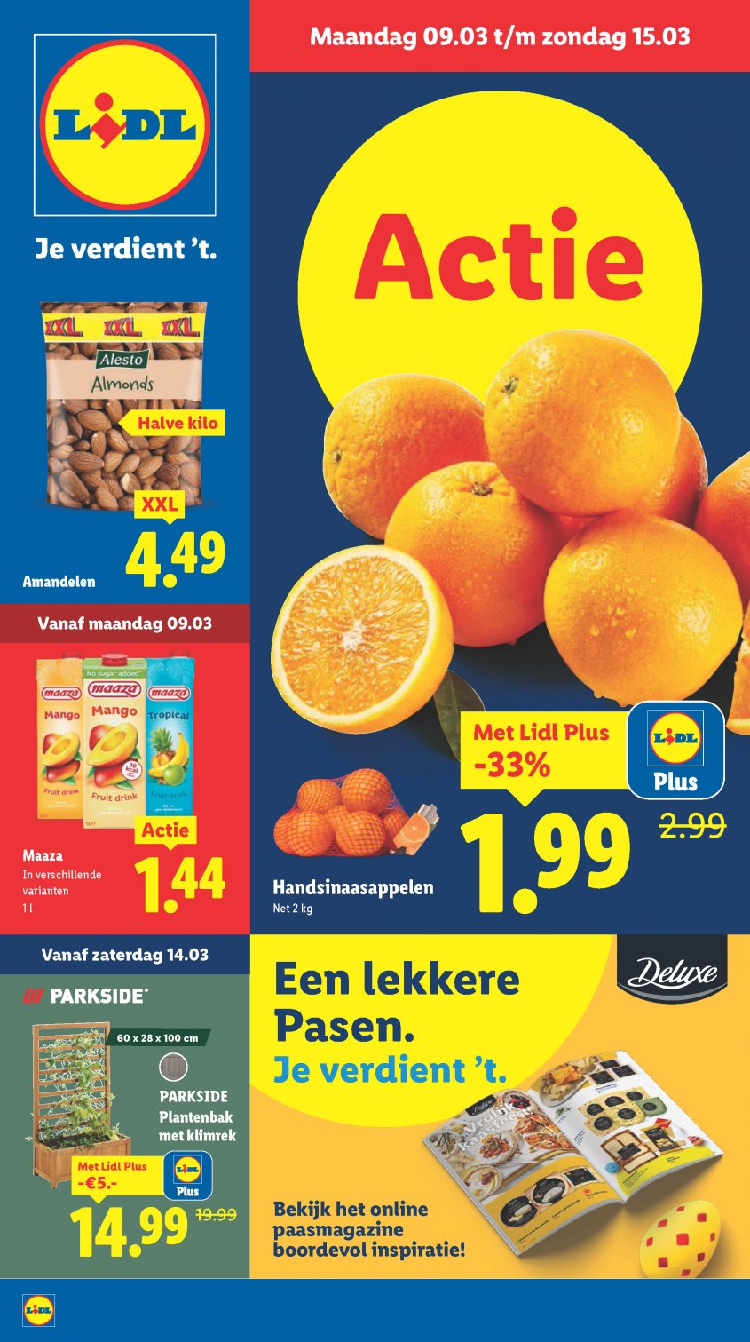 Lidl Aanbiedingen van 09-03-2026 pagina.1
