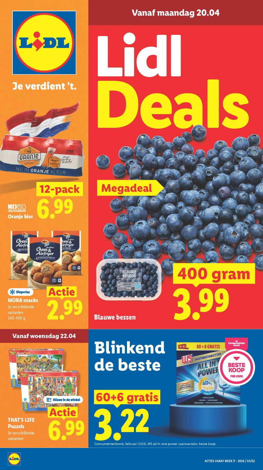 Lidl Aanbiedingen van 20-04-2026 pagina.1