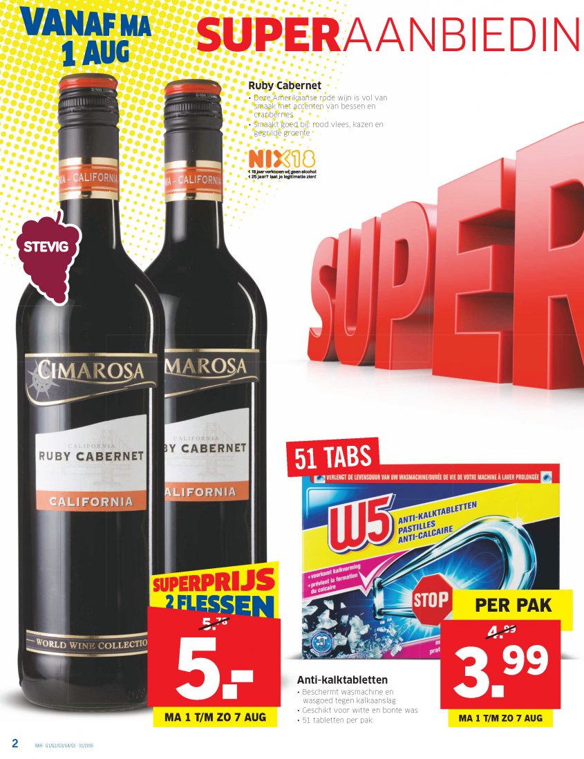 Lidl Aanbiedingen van 01-08-2016 pagina.2
