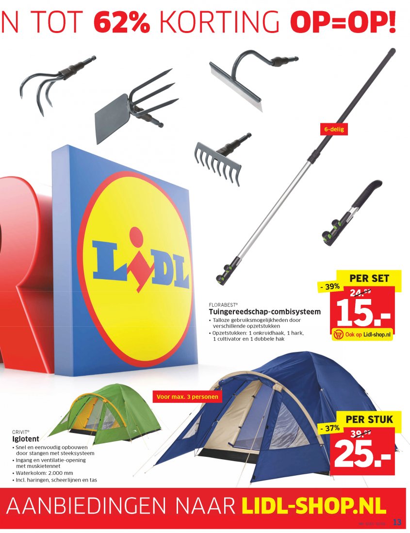 Lidl Aanbiedingen van 01-08-2016 pagina.13