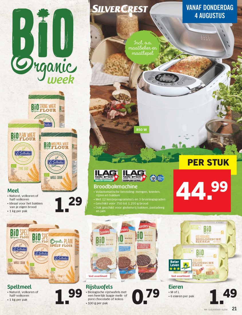 Lidl Aanbiedingen van 01-08-2016 pagina.21