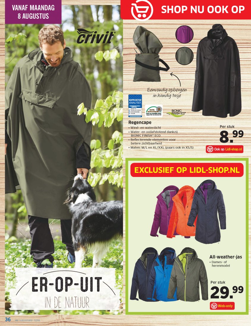 Lidl Aanbiedingen van 01-08-2016 pagina.36