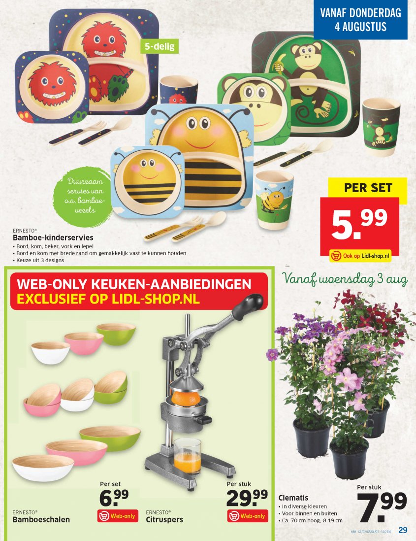 Lidl Aanbiedingen van 01-08-2016 pagina.29