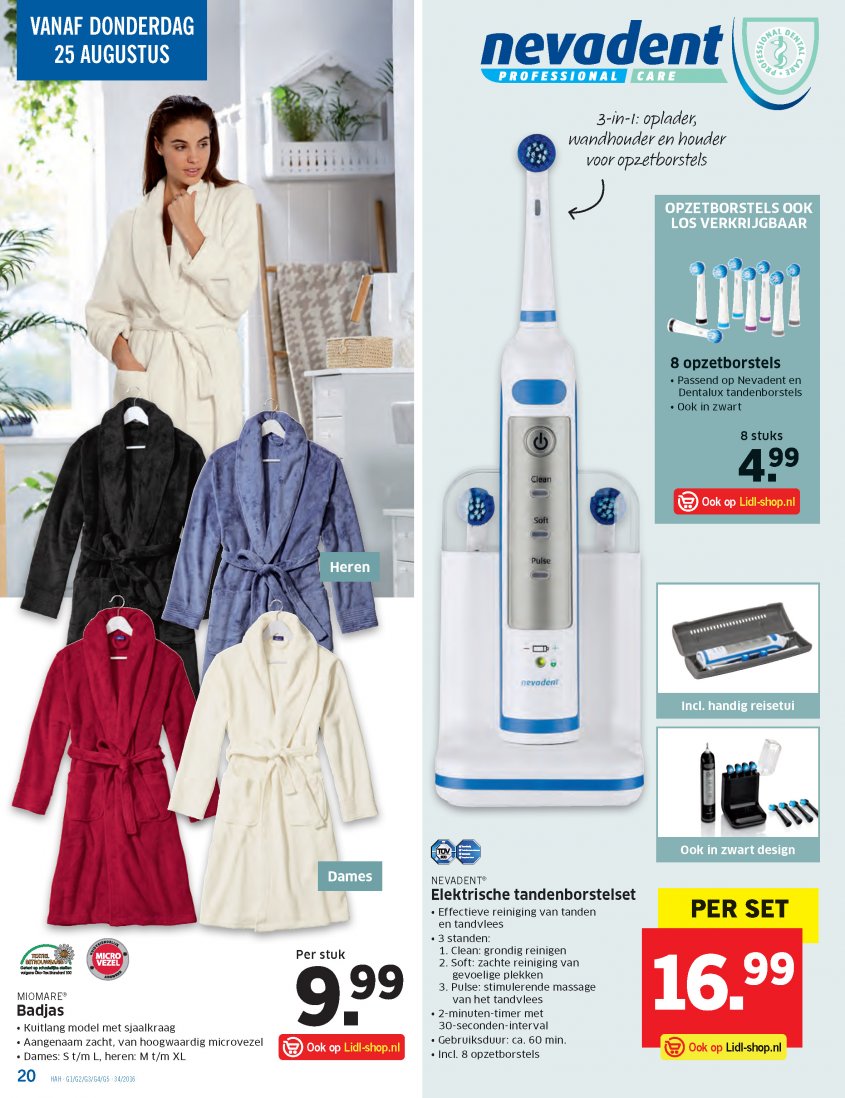 Lidl Aanbiedingen van 22-08-2016 pagina.20