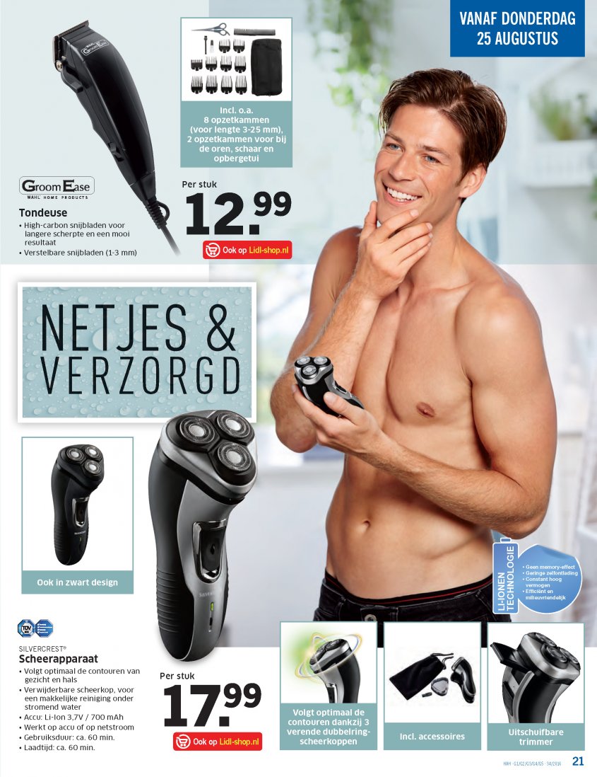 Lidl Aanbiedingen van 22-08-2016 pagina.21