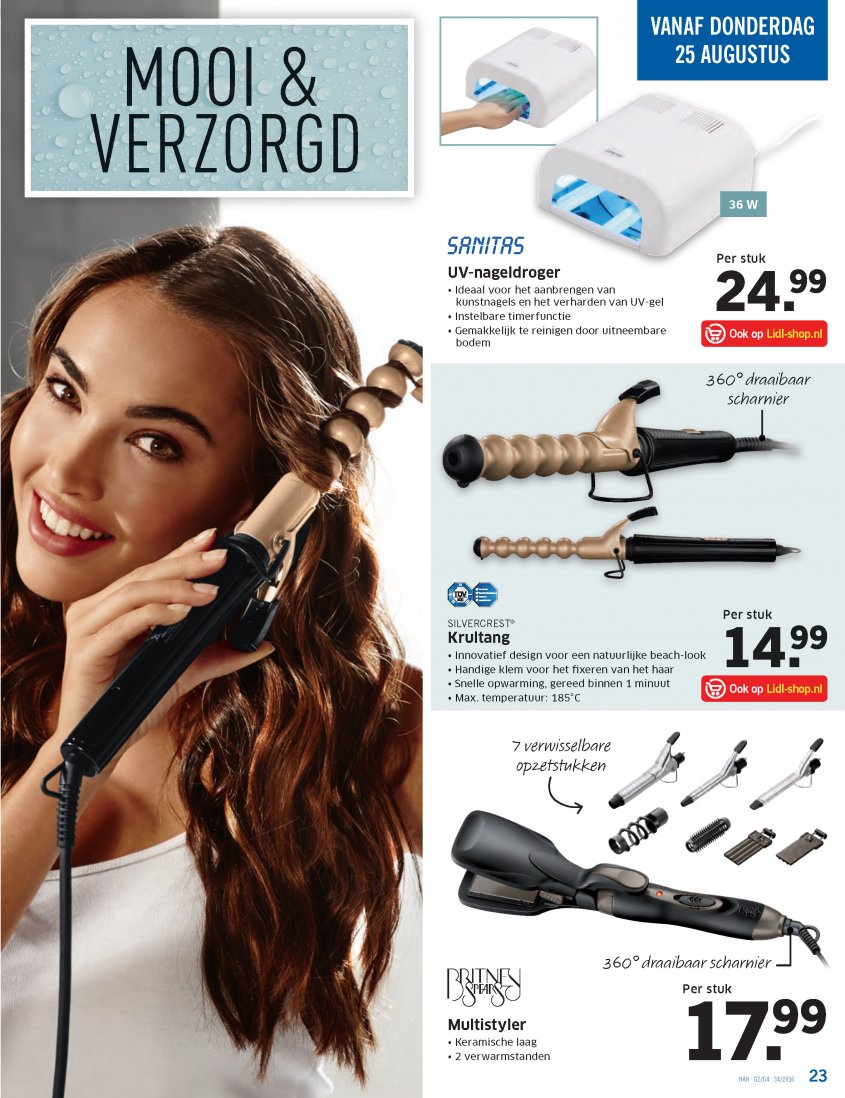 Lidl Aanbiedingen van 22-08-2016 pagina.23