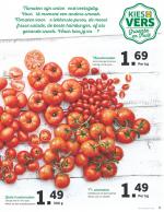 Lidl reclame folder week 35 pagina.5 Tomaten zijn ontze.. end veelzijdig. Voor lk moment een andere smaak. Tomaten voor e lekkerste puree, de meest frisse salade, de beste ...